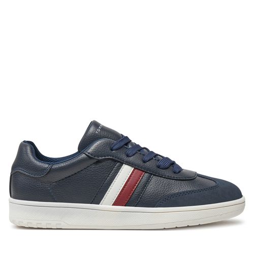 Sneakers Tommy Hilfiger Stripes Low Cut Lace-Up Sneaker T3X9-33645-1269 Bleu marine - Chaussures.fr - Modalova