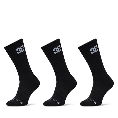 Lot de 3 paires de chaussettes hautes DC ADYAA03189 Noir - Chaussures.fr - Modalova