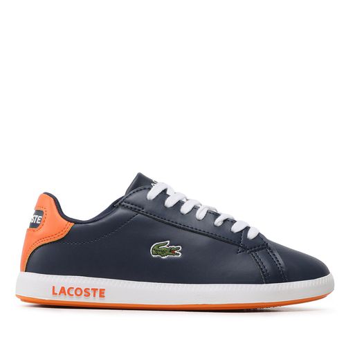 Sneakers Lacoste Graduate 222 1 Suj 7-44SUJ0005092 Bleu marine - Chaussures.fr - Modalova