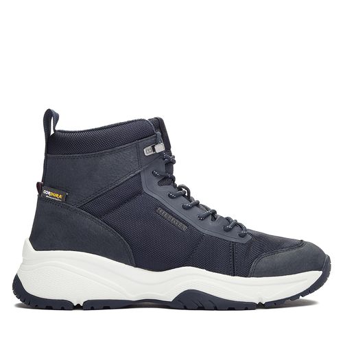 Sneakers Tommy Hilfiger Outdoor Snk Boot Lth Cordura FM0FM04838 Bleu - Chaussures.fr - Modalova