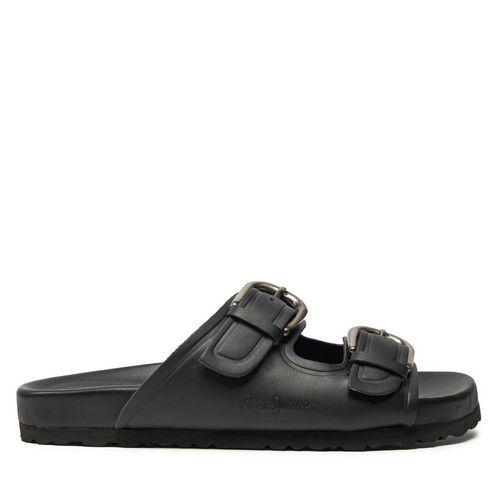 Mules / sandales de bain Pepe Jeans Oban Block PLS80005 Black 999 - Chaussures.fr - Modalova