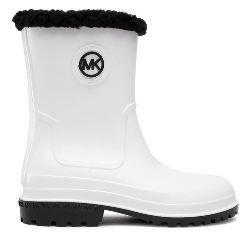 Bottes de pluie MICHAEL Michael Kors Montaigne Pullon Rainboot 40F2MNFB6Q Blanc - Chaussures.fr - Modalova