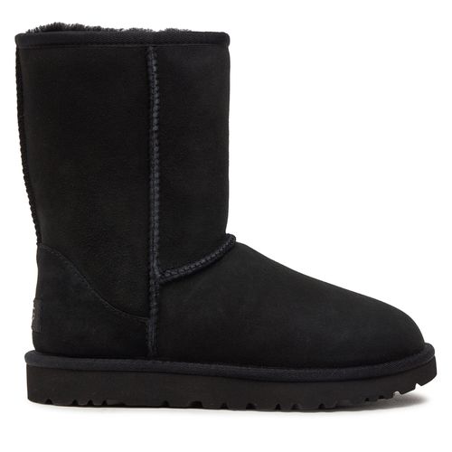 Bottes de neige Ugg W Classic Short II 1016223 Noir - Chaussures.fr - Modalova