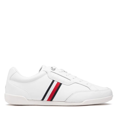 Sneakers Tommy Hilfiger Classic Lo Cupsole Leather FM0FM04277 Blanc - Chaussures.fr - Modalova