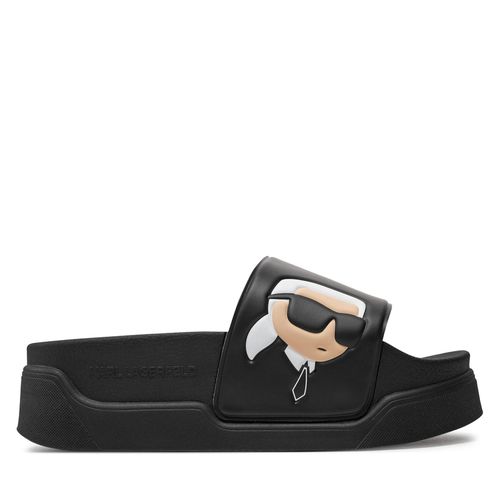 Mules / sandales de bain KARL LAGERFELD KL88808N Black Rubber V00 - Chaussures.fr - Modalova