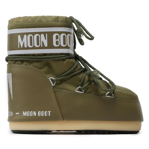 Bottes de neige Moon Boot Icon Low Nylon 14093400007 D Khaki - Chaussures.fr - Modalova