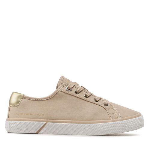 Tennis Tommy Hilfiger Lace Up Vulc Sneaker FW0FW06957 Misty Blush TRY - Chaussures.fr - Modalova