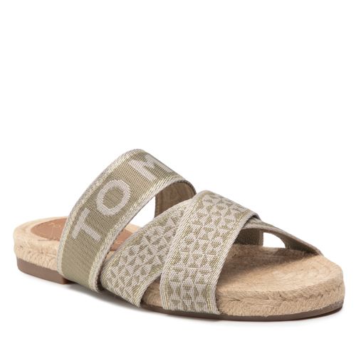 Espadrilles Tommy Hilfiger Webbing Flat Espadrille FW0FW06307 Woodridge GXR - Chaussures.fr - Modalova