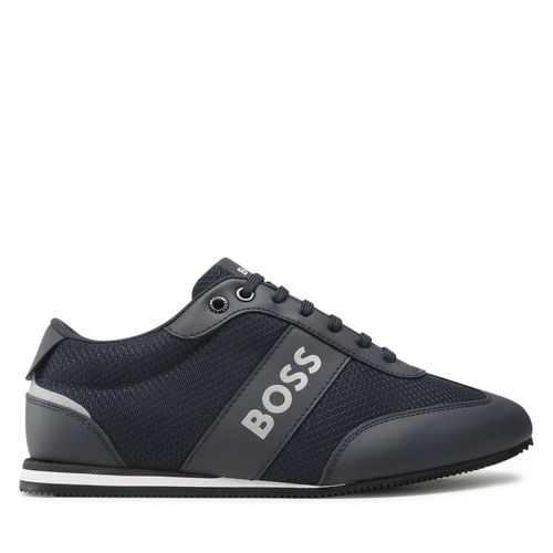 Sneakers Boss Rusham 50470180 10199225 01 Bleu marine - Chaussures.fr - Modalova