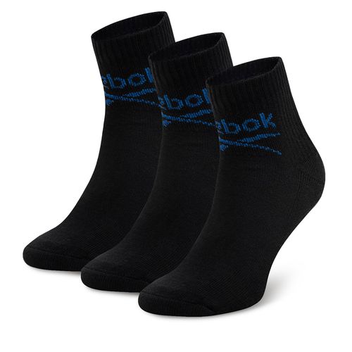 Lot de 3 paires de chaussettes hautes unisexe Reebok R0255-SS24 (3-pack) Noir - Chaussures.fr - Modalova