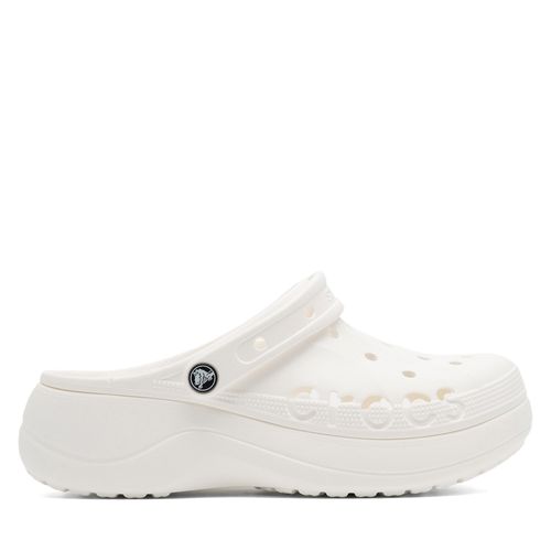 Mules / sandales de bain Crocs BAYA PLATFORM CLOG 208186-100 Blanc - Chaussures.fr - Modalova
