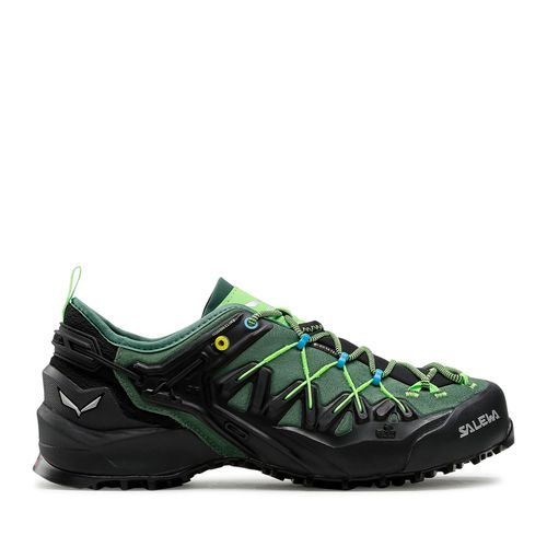 Chaussures de trekking Salewa Ms Wildfire Edge Gtx GORE-TEX 61375 Myrtle/Fluo Green 5949 - Chaussures.fr - Modalova