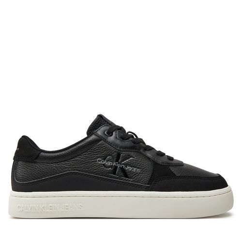 Sneakers Calvin Klein Jeans Classic Cupsole Low Lth Ml YM0YM00885 Black/Bright White 0GK - Chaussures.fr - Modalova