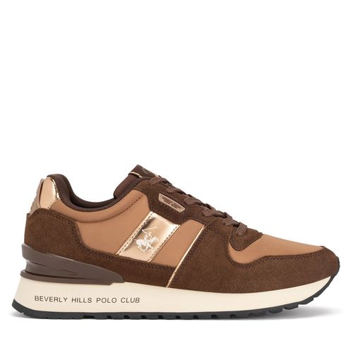 Sneakers Beverly Hills Polo Club W-3C098-2A324 Marron - Chaussures.fr - Modalova