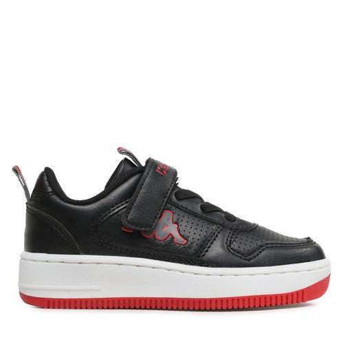 Sneakers Kappa 260989K Black/Red 1120 - Chaussures.fr - Modalova