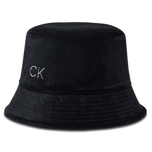 Chapeau Calvin Klein Re-Lock Velvet K60K610216 Deep Taupe/Black - Chaussures.fr - Modalova