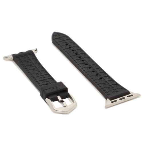 Bracelet de remplacement pour Apple Watch Fossil S380018 Noir - Chaussures.fr - Modalova