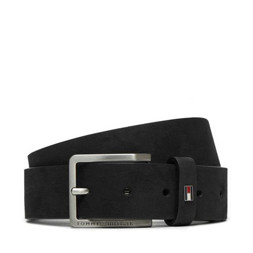 Ceinture Tommy Hilfiger Oliver Nubuck 3.5 AM0AM13019 Noir - Chaussures.fr - Modalova