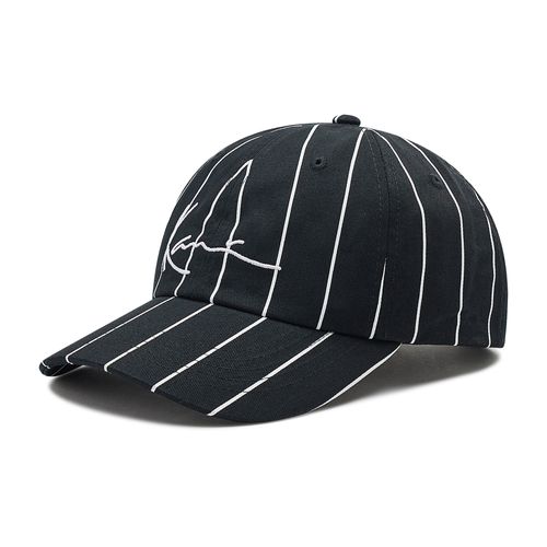 Casquette Karl Kani Signature Pinstripe 7004096 Noir - Chaussures.fr - Modalova