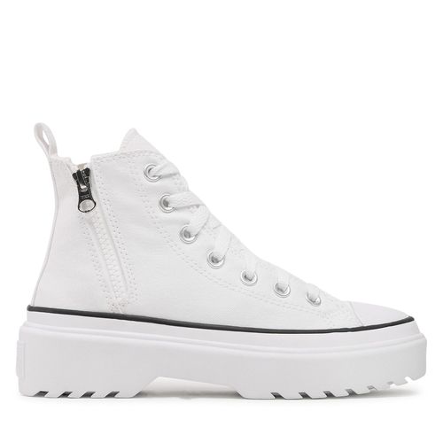 Sneakers Converse Ctas Lugged Lift Hi A03012C White/White/Black - Chaussures.fr - Modalova