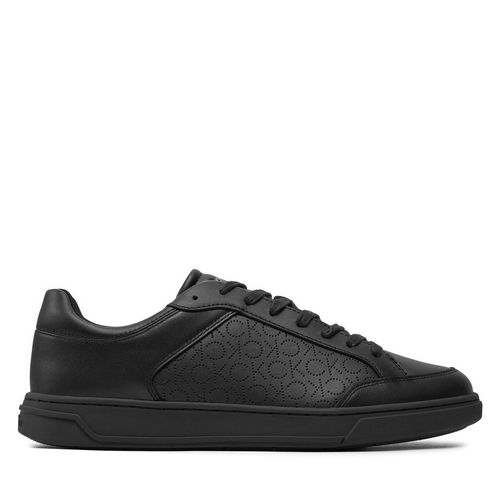 Sneakers Calvin Klein Low Top Lace Up Lth Perf Mono HM0HM01428 Noir - Chaussures.fr - Modalova