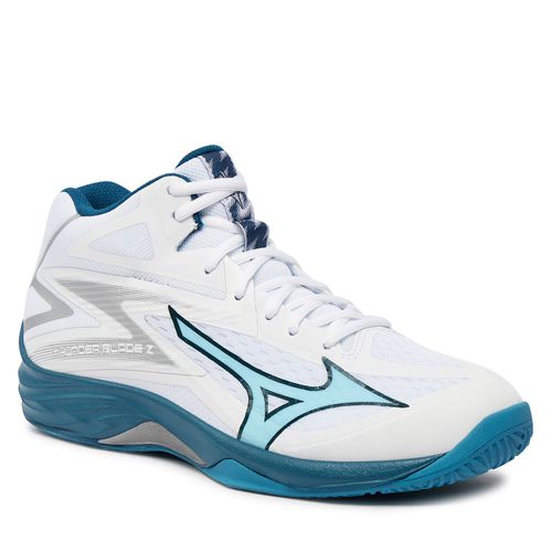 Chaussures Mizuno Thunder Blade Z Mid V1GA2375 White/Sailor Blue/Silver 21 - Chaussures.fr - Modalova