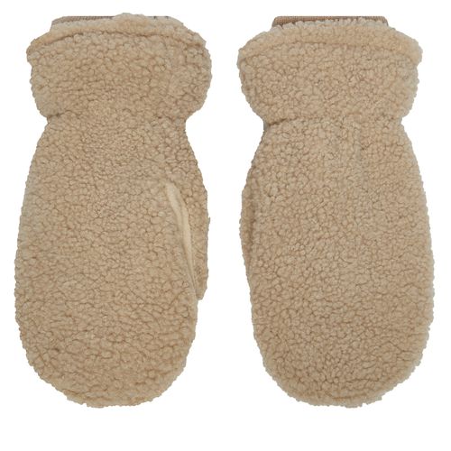 Gants ONLY Thea Teddy 15323520 Écru - Chaussures.fr - Modalova