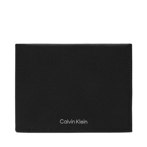 Portefeuille grand format Calvin Klein Ck Must Trifold 10Cc W/Coin K50K511380 Ck Black Pique BEH - Chaussures.fr - Modalova