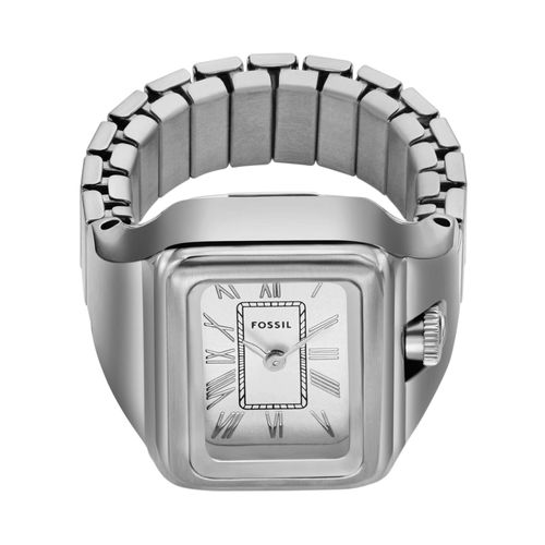 Montre Fossil Watch Ring ES5344 Silver - Chaussures.fr - Modalova