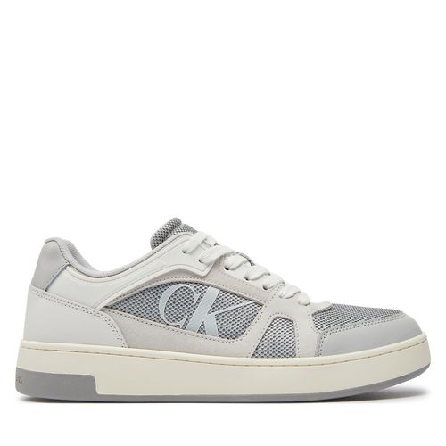 Sneakers Calvin Klein Jeans Basket Cupsole Laceup Mix YM0YM00707 Gris - Chaussures.fr - Modalova