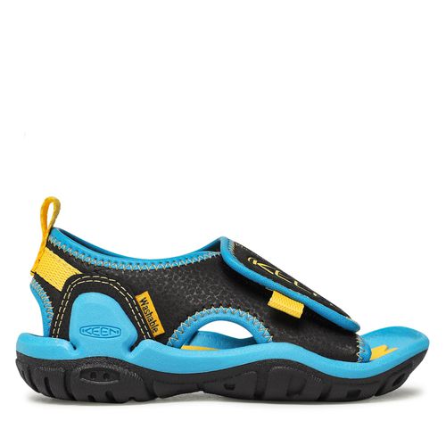 Sandales Keen Knotch River Ot 1025662 Black/Vivid Blue - Chaussures.fr - Modalova