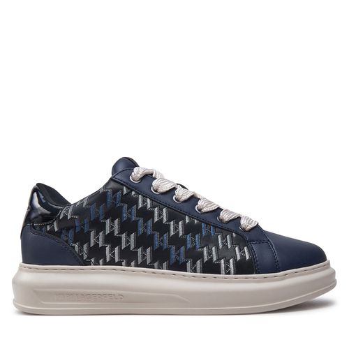 Sneakers KARL LAGERFELD KL52544 Bleu marine - Chaussures.fr - Modalova