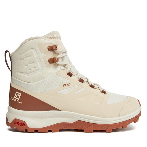 Chaussures de trekking Salomon Outblast Thinsulate™ Climasalomon™ Waterproof L47382400 Almond Milk/Rawhide/Gum8 - Chaussures.fr - Modalova