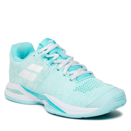 Chaussures Babolat Propulse Blast Clay Women 31S22751 Tanager Turquoise - Chaussures.fr - Modalova