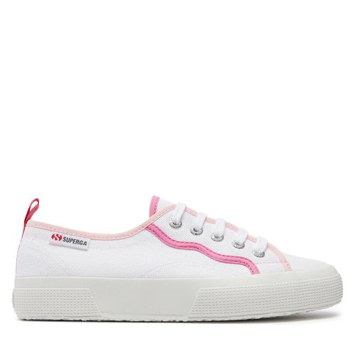 Sneakers Superga Curly Bindings 2750 S8138NW White-Shaded Pink ATG - Chaussures.fr - Modalova