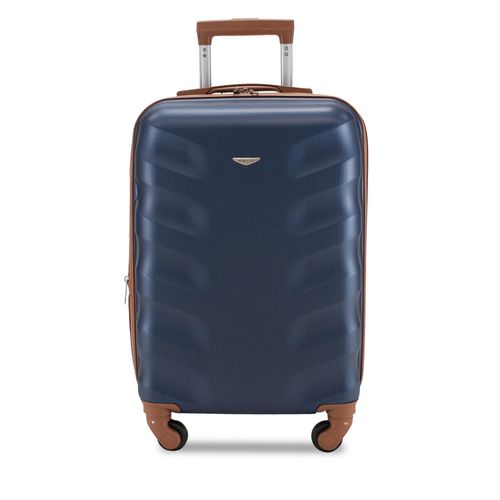 Valise cabine Semi Line T5706-1 Granatowy+Brąz - Chaussures.fr - Modalova