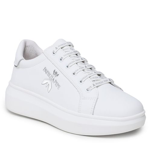 Sneakers Patrizia Pepe PJ210.30 S Bianco/Argento - Chaussures.fr - Modalova