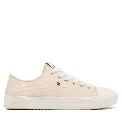 Sneakers Tommy Hilfiger Low Cut Lace-Up T3X9-32827-0890 S Beige 500 - Chaussures.fr - Modalova
