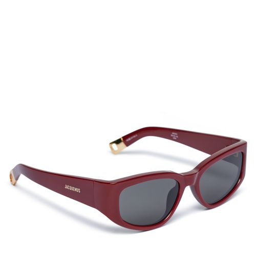 Lunettes de soleil JACQUEMUS JAC5C3SUN Bordeaux - Chaussures.fr - Modalova