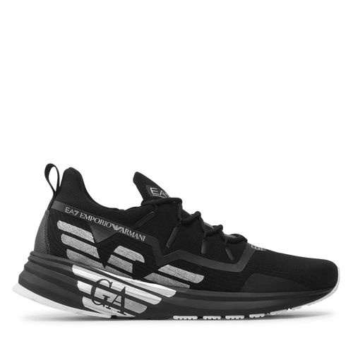 Sneakers EA7 Emporio Armani X8X130 XK309 M826 Triple Black/Silver - Chaussures.fr - Modalova