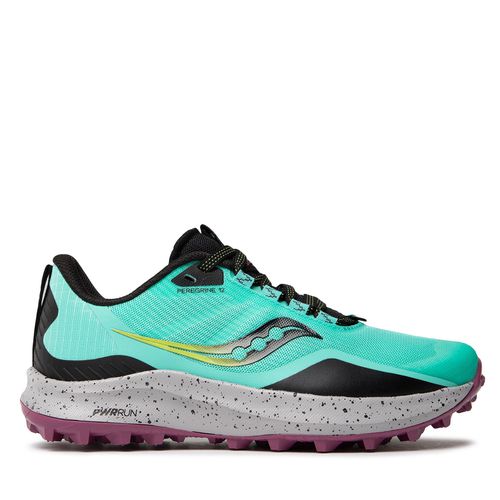 Chaussures de running Saucony Peregrine 12 S10737-26 Turquoise - Chaussures.fr - Modalova