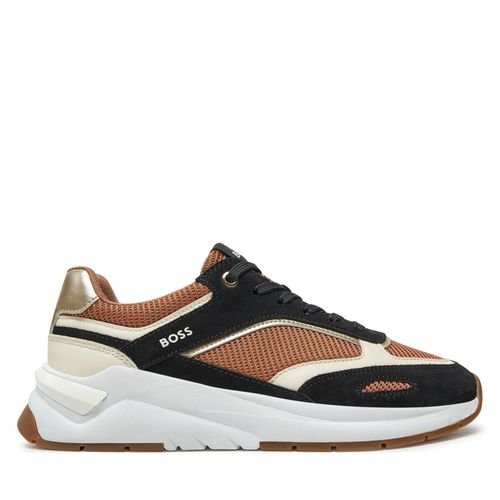 Sneakers Boss Skylar Runn memxmt 50530254 Beige - Chaussures.fr - Modalova