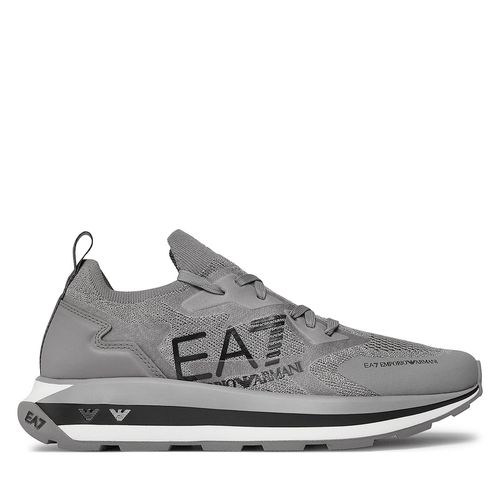 Sneakers EA7 Emporio Armani X8X113 XK269 S864 Grey Flannel/Black - Chaussures.fr - Modalova