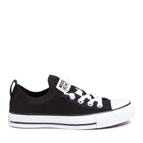 Sneakers Converse Ctas Shoreline Knit Slip 565489C Black/White/Black - Chaussures.fr - Modalova