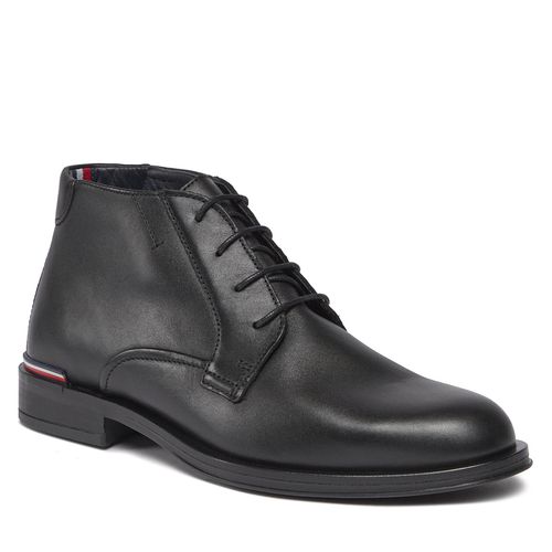 Boots Tommy Hilfiger Core Rwb Hilfiger Lth L Boot FM0FM04804 Black BDS - Chaussures.fr - Modalova