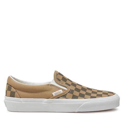 Tennis Vans Classic Slip On VN0A2Z41DFM1 Beige - Chaussures.fr - Modalova