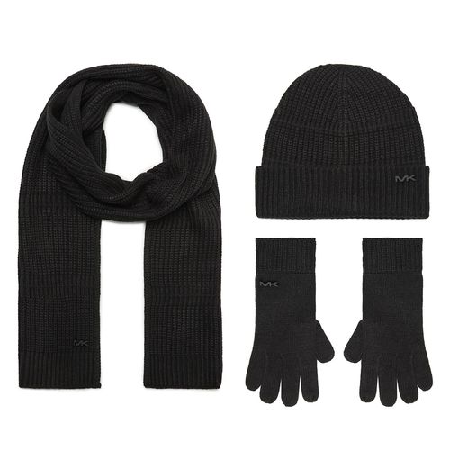 Ensemble : bonnet, écharpe et gants Michael Kors 2934187 Black 001 - Chaussures.fr - Modalova