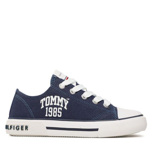 Sneakers Tommy Hilfiger Varisty Low Cut Lace-Up Sneaker T3X9-32833-0890 M Blue 800 - Chaussures.fr - Modalova