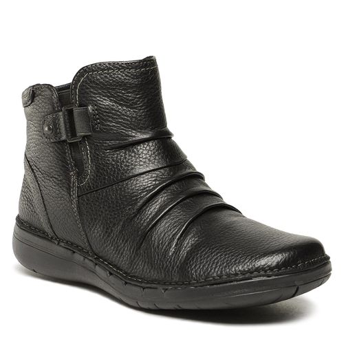 Bottines Clarks Un Loop Top 261686734 Black Leather - Chaussures.fr - Modalova