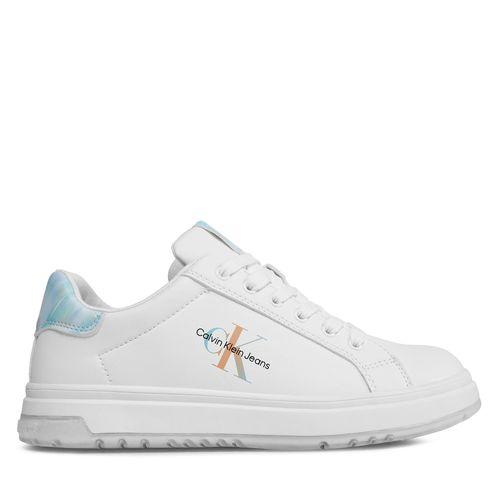 Sneakers Calvin Klein Jeans V3A9-80787-1355 S White/Multicolor X256 - Chaussures.fr - Modalova